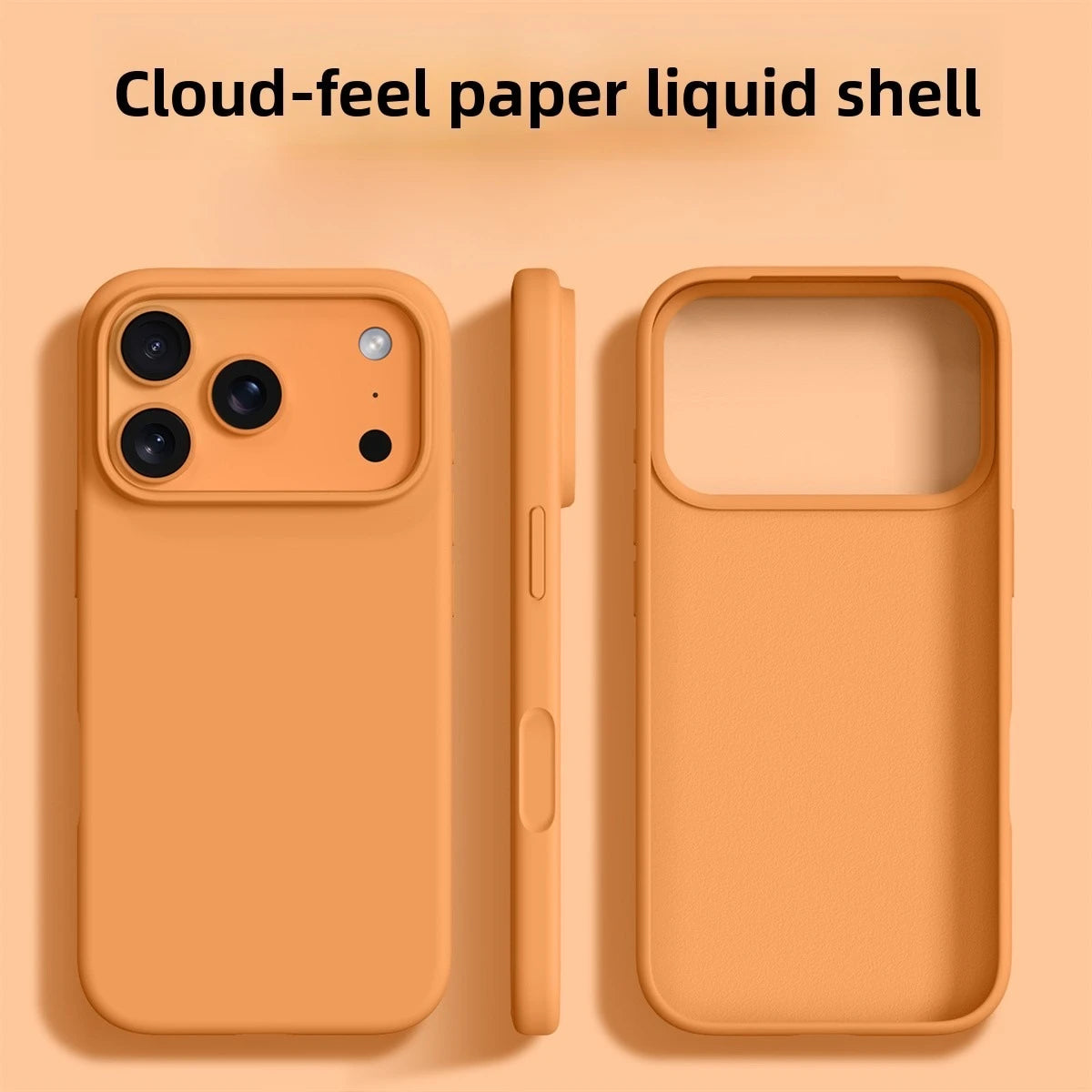 Liquid Silicone Soft Bumper Phone Case – For iPhone 17 Pro Max / 17 Air / 16 / 15 Pro Max