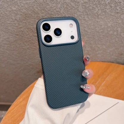 Luxury Carbon Fiber Case – iPhone 17/17 Pro/17 Pro Max/17 Air,  MagSafe Support