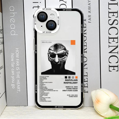 MF DOOM Hot Singer Phone Case – Shockproof Cover for iPhone 16 / 15 / 14 Pro Max / Mini / Plus / 16E