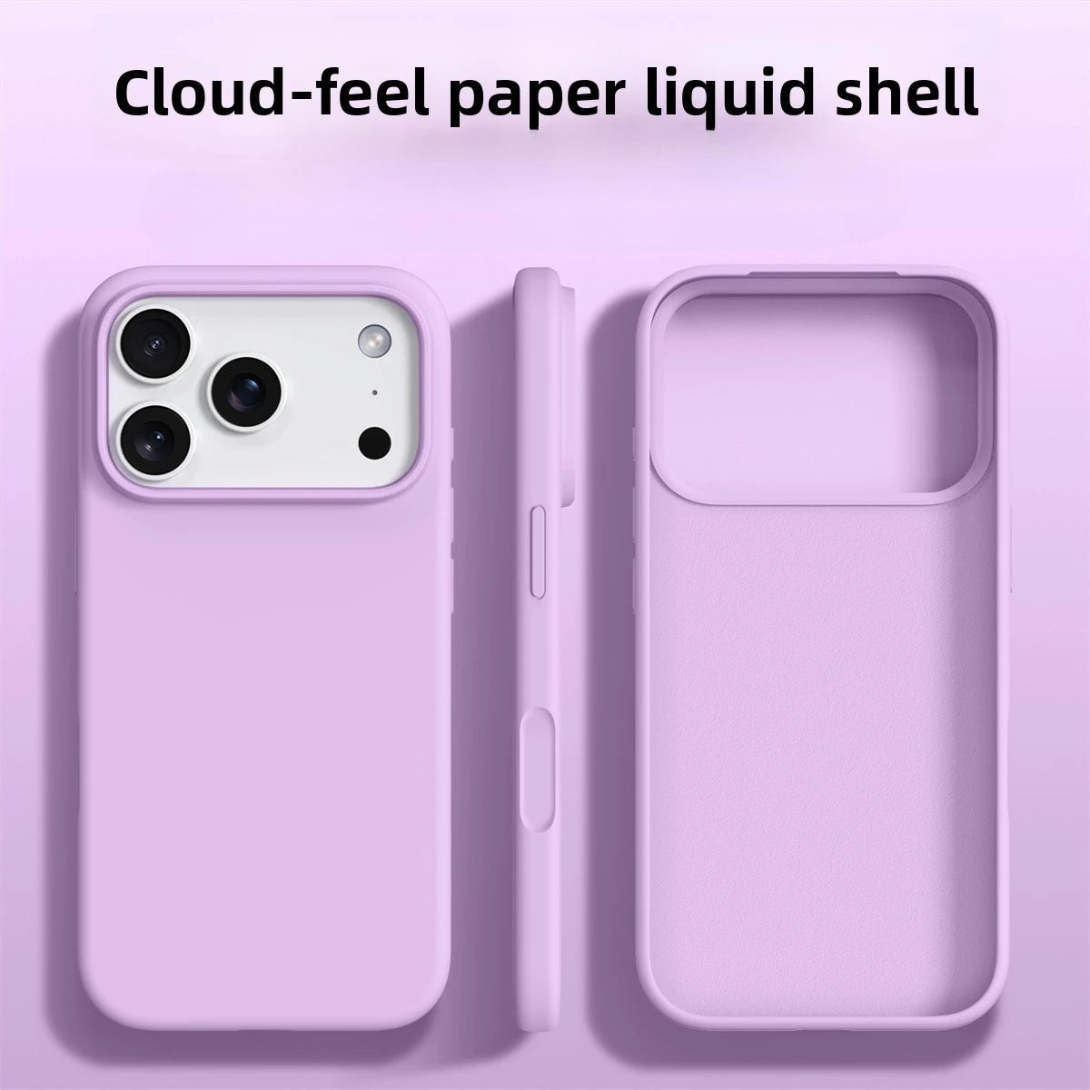 Liquid Silicone Soft Bumper Phone Case – For iPhone 17 Pro Max / 17 Air / 16 / 15 Pro Max