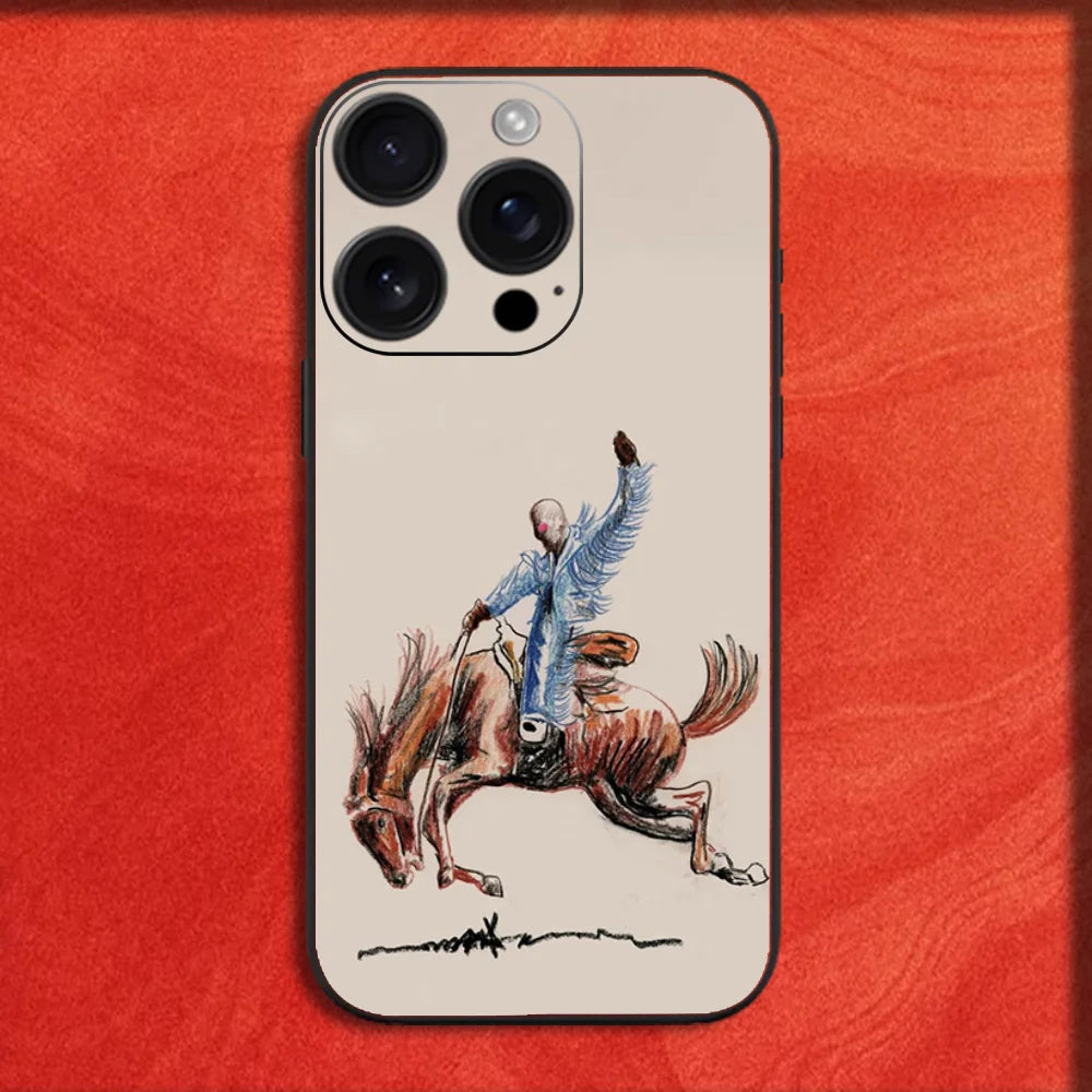 DTMF “Debí Tirar Más Fotos” Bad Bunny Phone Case – Soft Cover for iPhone 16 / 15 / 14 Pro Max / Mini / Plus