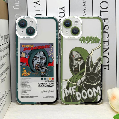 MF DOOM Hot Singer Phone Case – Shockproof Cover for iPhone 16 / 15 / 14 Pro Max / Mini / Plus / 16E