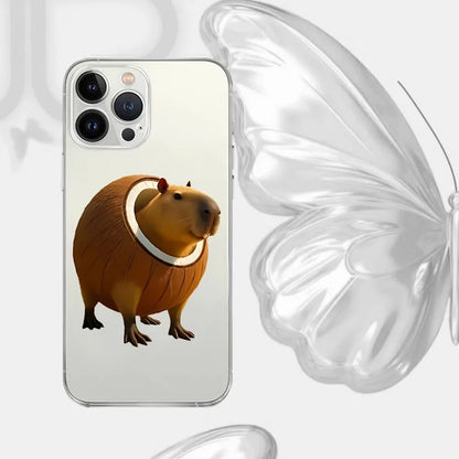 Funny Brainrot Phone Case – Shockproof Silicone Cover for iPhone 17 / 16 / 15 Pro Max