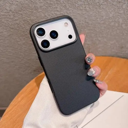 Luxury Carbon Fiber Case – iPhone 17/17 Pro/17 Pro Max/17 Air,  MagSafe Support