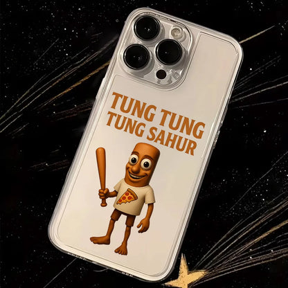 Funny Brainrot Phone Case – Shockproof Soft Cover for iPhone 17 / 16 / 15 Pro Max / Plus / Air / SE4 / 16E