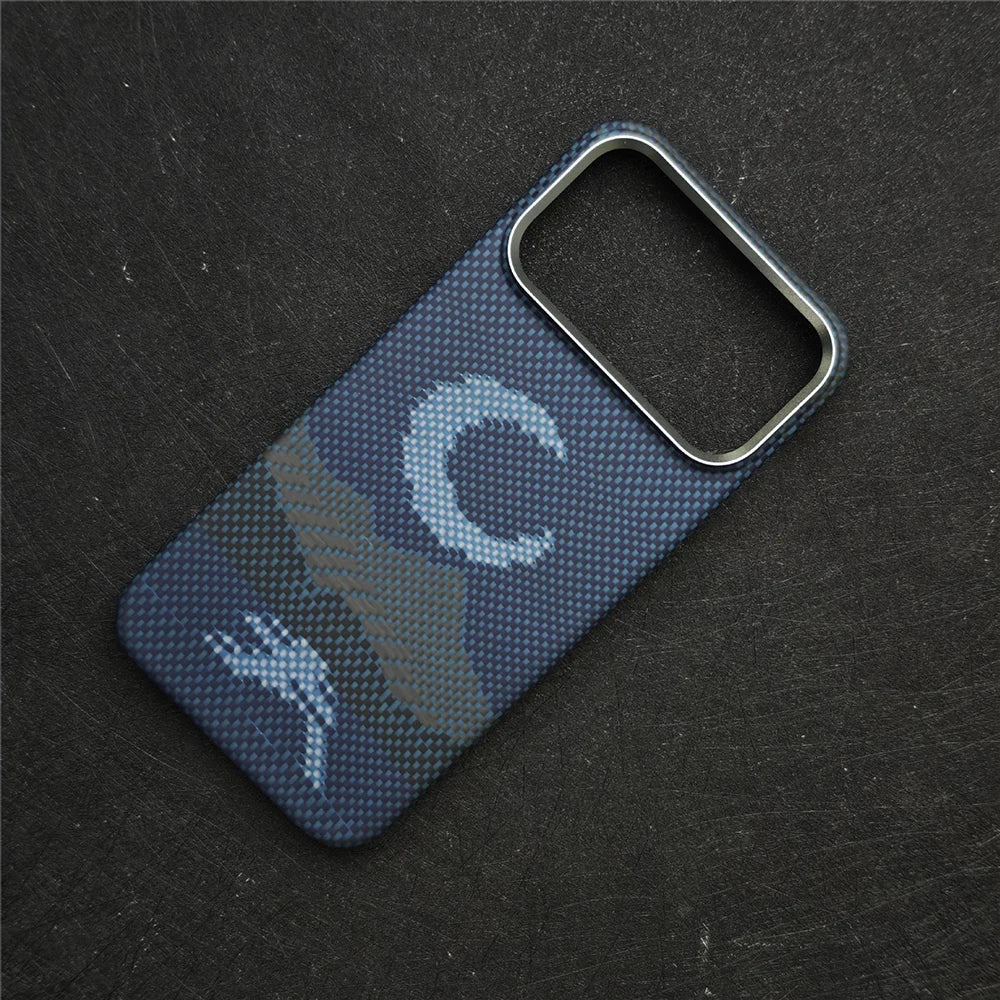 MagSafe Carbon Fiber Case – Slim Aramid Fiber Cover for iPhone 17 Pro Max / 17 Air