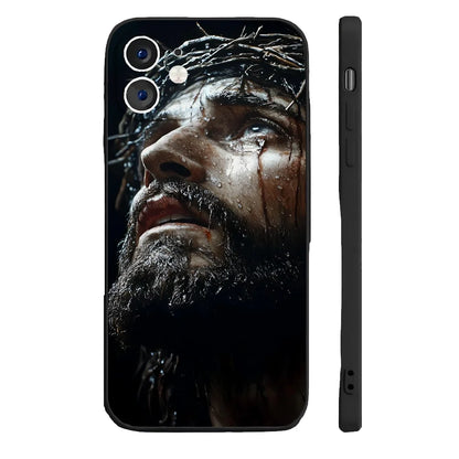 Son of God Jesus Cross Holy Light Phone Case – Shockproof Cover for iPhone 17 / 16 / 15 / 14 Pro Max