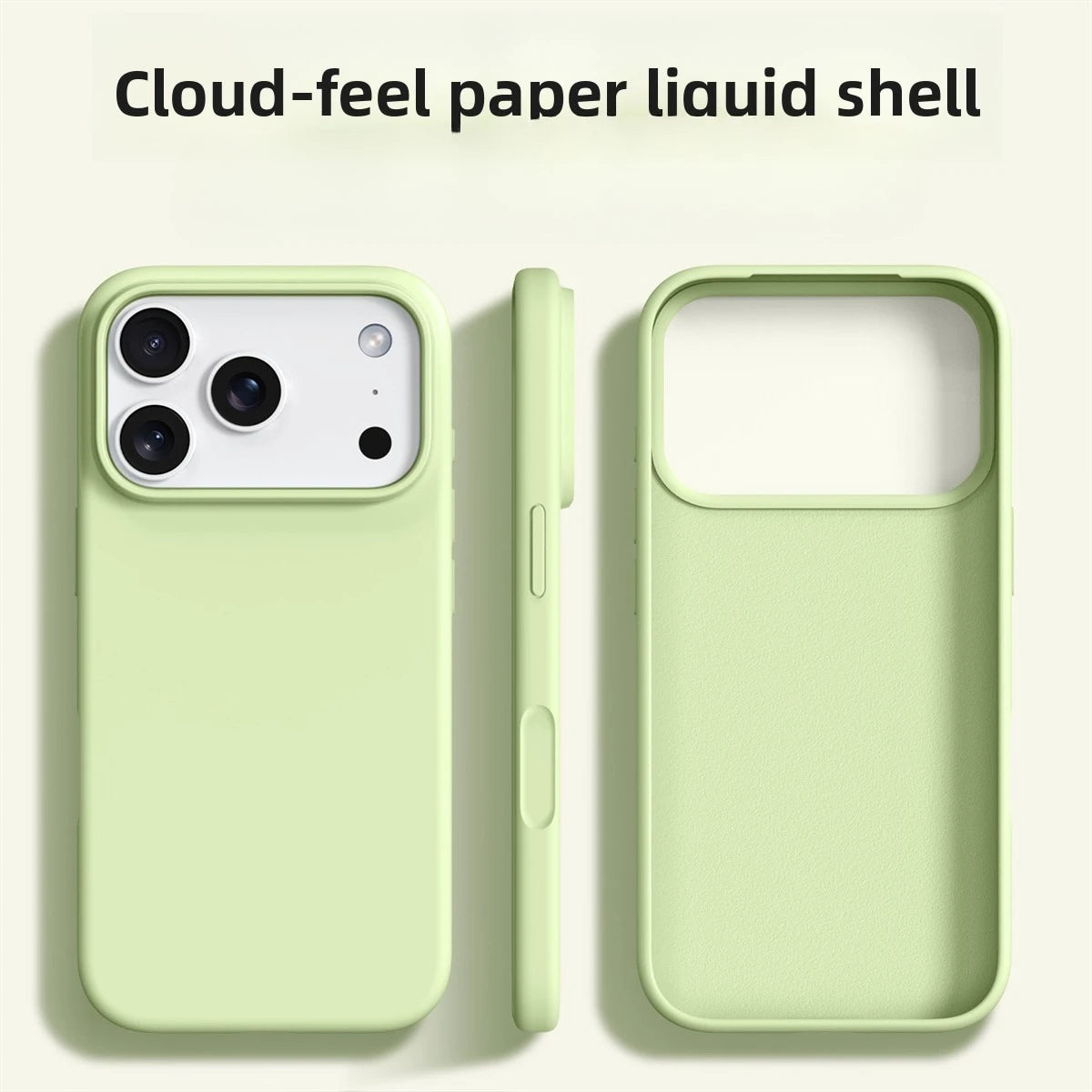 Liquid Silicone Soft Bumper Phone Case – For iPhone 17 Pro Max / 17 Air / 16 / 15 Pro Max