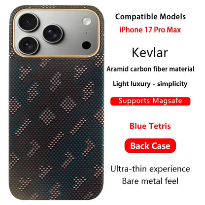 Magnetic MagSafe Aramid Fiber Case – iPhone 17 Pro Max / 17 Pro / 17 Air / 17