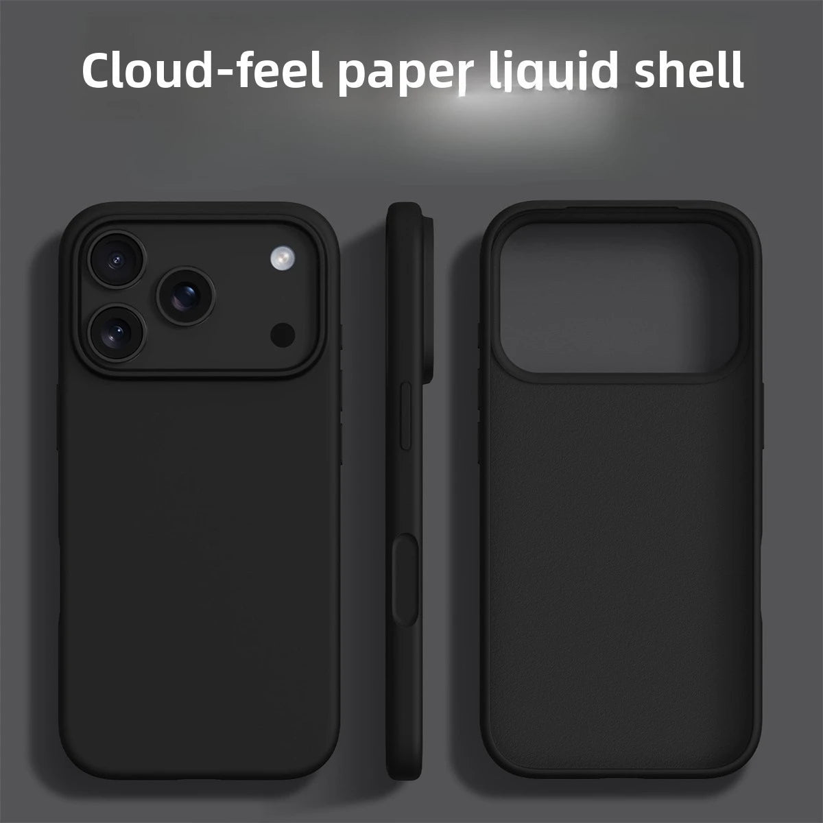 Liquid Silicone Soft Bumper Phone Case – For iPhone 17 Pro Max / 17 Air / 16 / 15 Pro Max