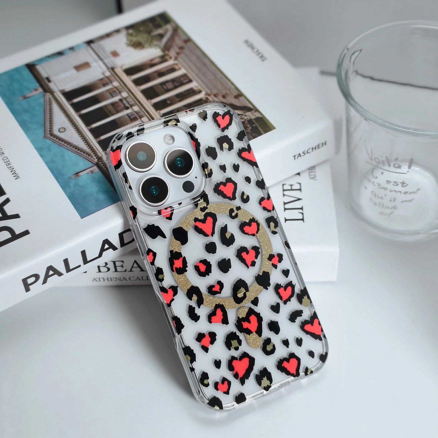 Luxury Leopard Print MagSafe Case – iPhone 17 Pro Max / 17 Air, Waterproof & Shockproof