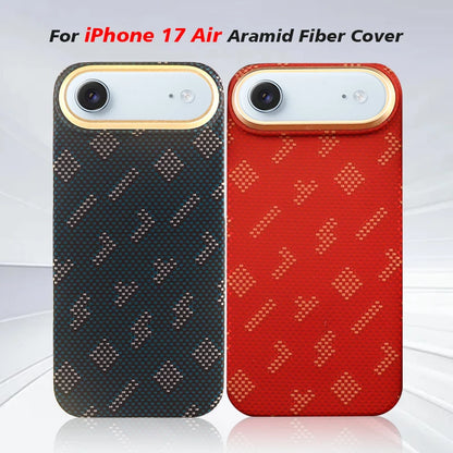 Magnetic MagSafe Aramid Fiber Case – iPhone 17 Pro Max / 17 Pro / 17 Air / 17