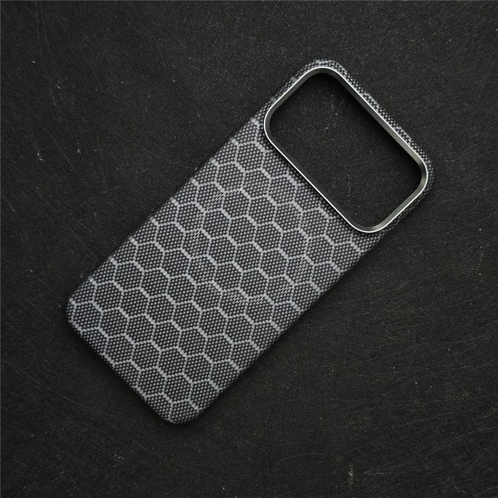 MagSafe Carbon Fiber Case – Slim Aramid Fiber Cover for iPhone 17 Pro Max / 17 Air