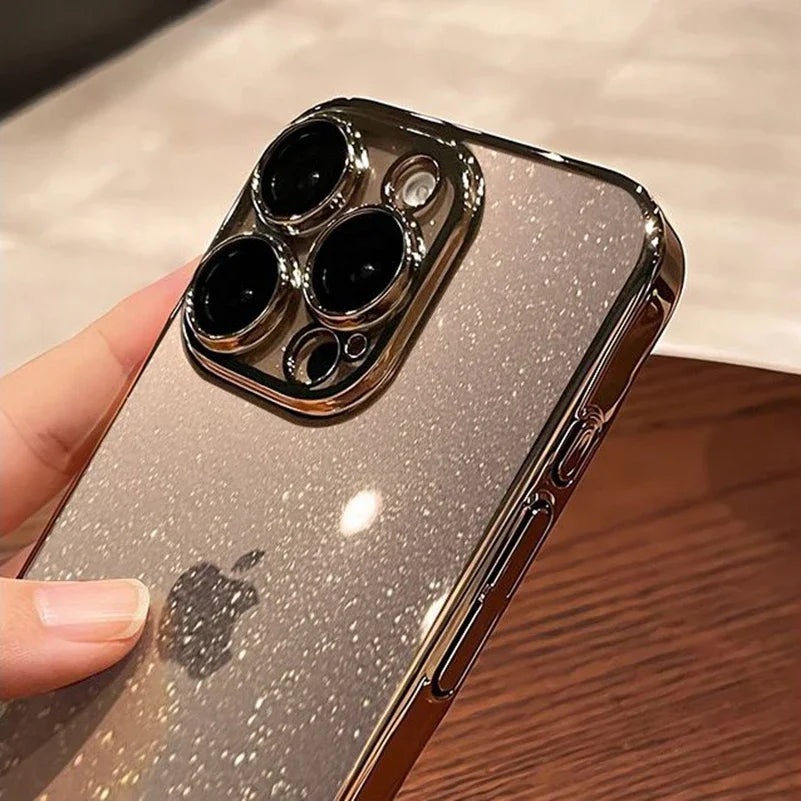 Luxury Glitter MagSafe Bracket Case for iPhone 17/16/15/14 Pro Max