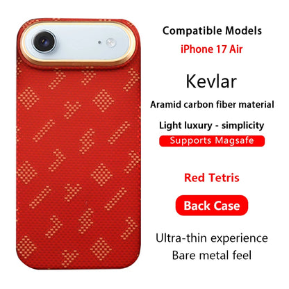 Magnetic MagSafe Aramid Fiber Case – iPhone 17 Pro Max / 17 Pro / 17 Air / 17