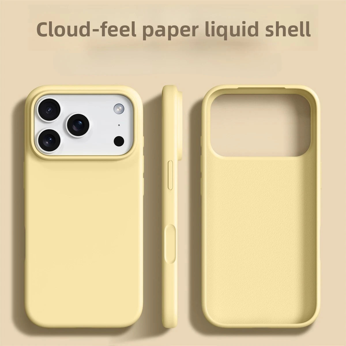 Liquid Silicone Soft Bumper Phone Case – For iPhone 17 Pro Max / 17 Air / 16 / 15 Pro Max