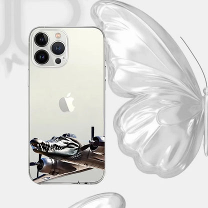 Funny Brainrot Phone Case – Shockproof Silicone Cover for iPhone 17 / 16 / 15 Pro Max