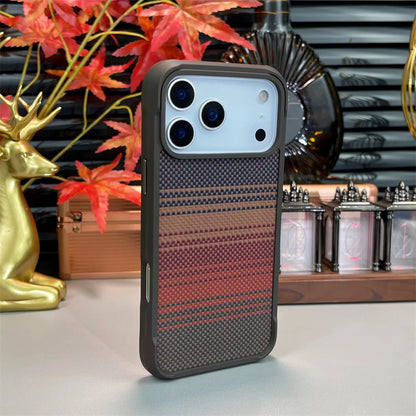 Luxury Carbon Fiber Magnetic Phone Case – For iPhone 17 Air / 16 Pro Max / 15 – Shock-Resistant & MagSafe Compatible