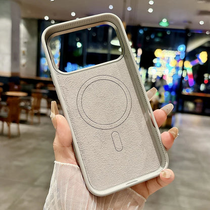 MagSafe Liquid Silicone Case – Rippling Water Design with Microfiber Lining for iPhone 17 Pro Max / 17 Air / 16 Pro Max