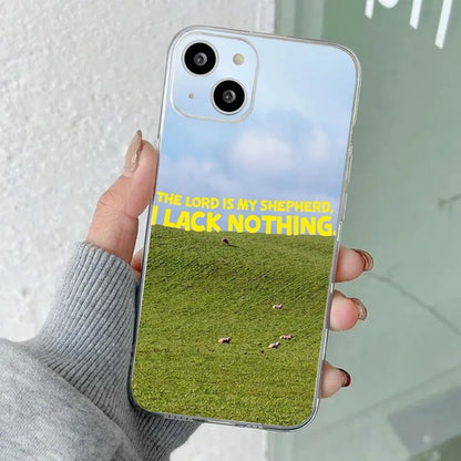 Christian Faith Jesus Phone Case – Shockproof Soft Cover for iPhone 16 / 15 / 14 Pro Max / Mini / SE4 / Plus / 16E