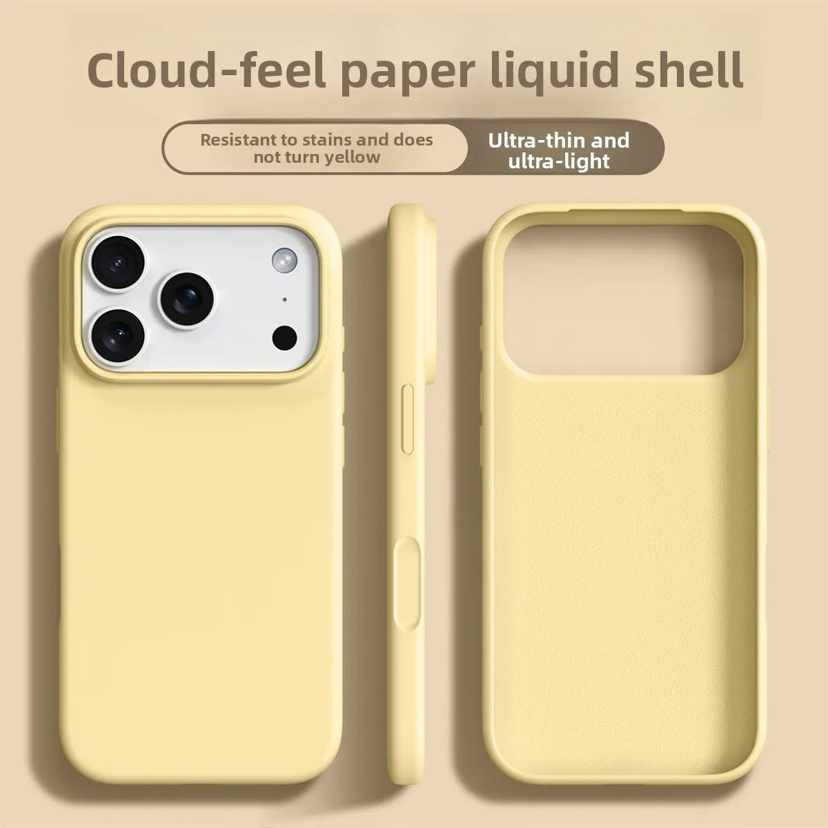 Liquid Silicone Soft Bumper Phone Case – For iPhone 17 Pro Max / 17 Air / 16 / 15 Pro Max