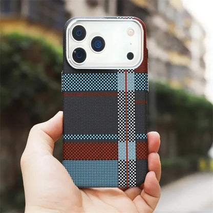 High-Quality Carbon Fiber MagSafe Case for iPhone 17 Pro Max / 17 Air / 16 / 15 – Aluminum Alloy Lens Protector