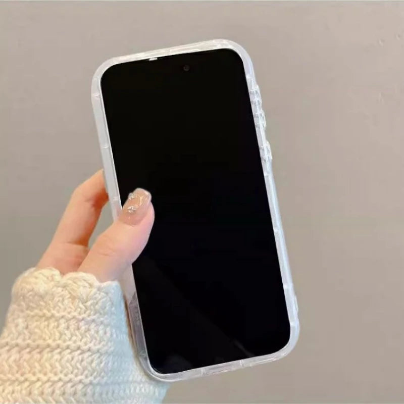 Star Mirror Film Bracelet Phone Case – Soft Back Shell for iPhone 17 Pro Max / 17 / 17 Air