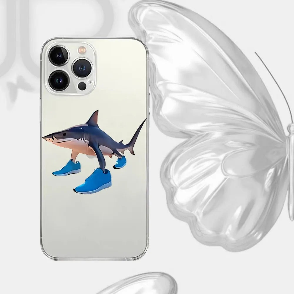 Funny Brainrot Phone Case – Shockproof Silicone Cover for iPhone 17 / 16 / 15 Pro Max