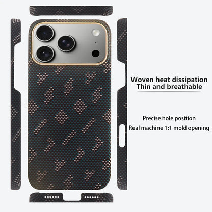 Magnetic MagSafe Aramid Fiber Case – iPhone 17 Pro Max / 17 Pro / 17 Air / 17