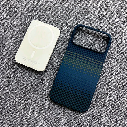Carbon Fibre Frameless Case – Slim Drop-Proof Wireless Charging Cover for iPhone 17 Air / 16E / 15 Plus / Pro Max