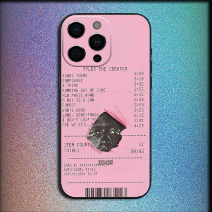 T-Tyler's The Creator Phone Case for iPhone 16/15/14/13/16E – Shockproof Silicone Protective Cover Funda