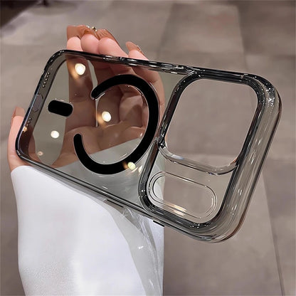Armor Camera Button MagSafe Crystal Clear Case – iPhone 17 / 17 Air / 17 Pro / 17 Pro Max