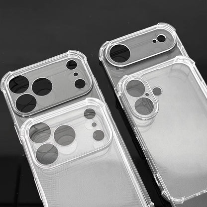 Transparent Shockproof Case with Corner and Full Lens Protection – iPhone 17/17 Air/17 Pro/17 Pro Max