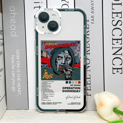 MF DOOM Hot Singer Phone Case – Shockproof Cover for iPhone 16 / 15 / 14 Pro Max / Mini / Plus / 16E