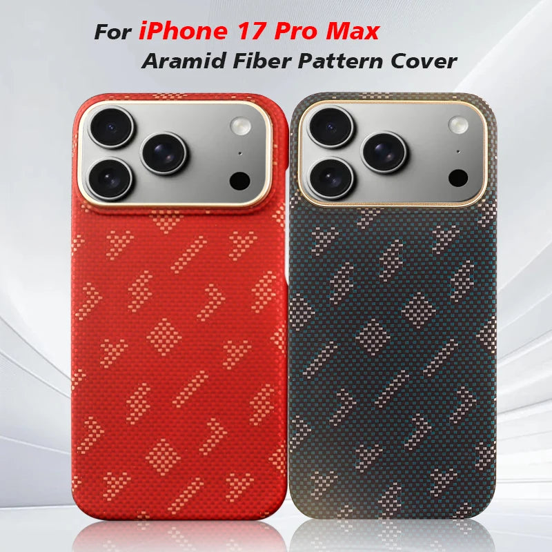 Magnetic MagSafe Aramid Fiber Case – iPhone 17 Pro Max / 17 Pro / 17 Air / 17