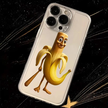 Funny Brainrot Phone Case – Shockproof Soft Cover for iPhone 17 / 16 / 15 Pro Max / Plus / Air / SE4 / 16E