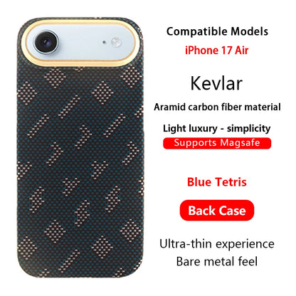 Magnetic MagSafe Aramid Fiber Case – iPhone 17 Pro Max / 17 Pro / 17 Air / 17