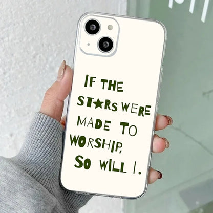 Christian Faith Jesus Phone Case – Shockproof Soft Cover for iPhone 16 / 15 / 14 Pro Max / Mini / SE4 / Plus / 16E