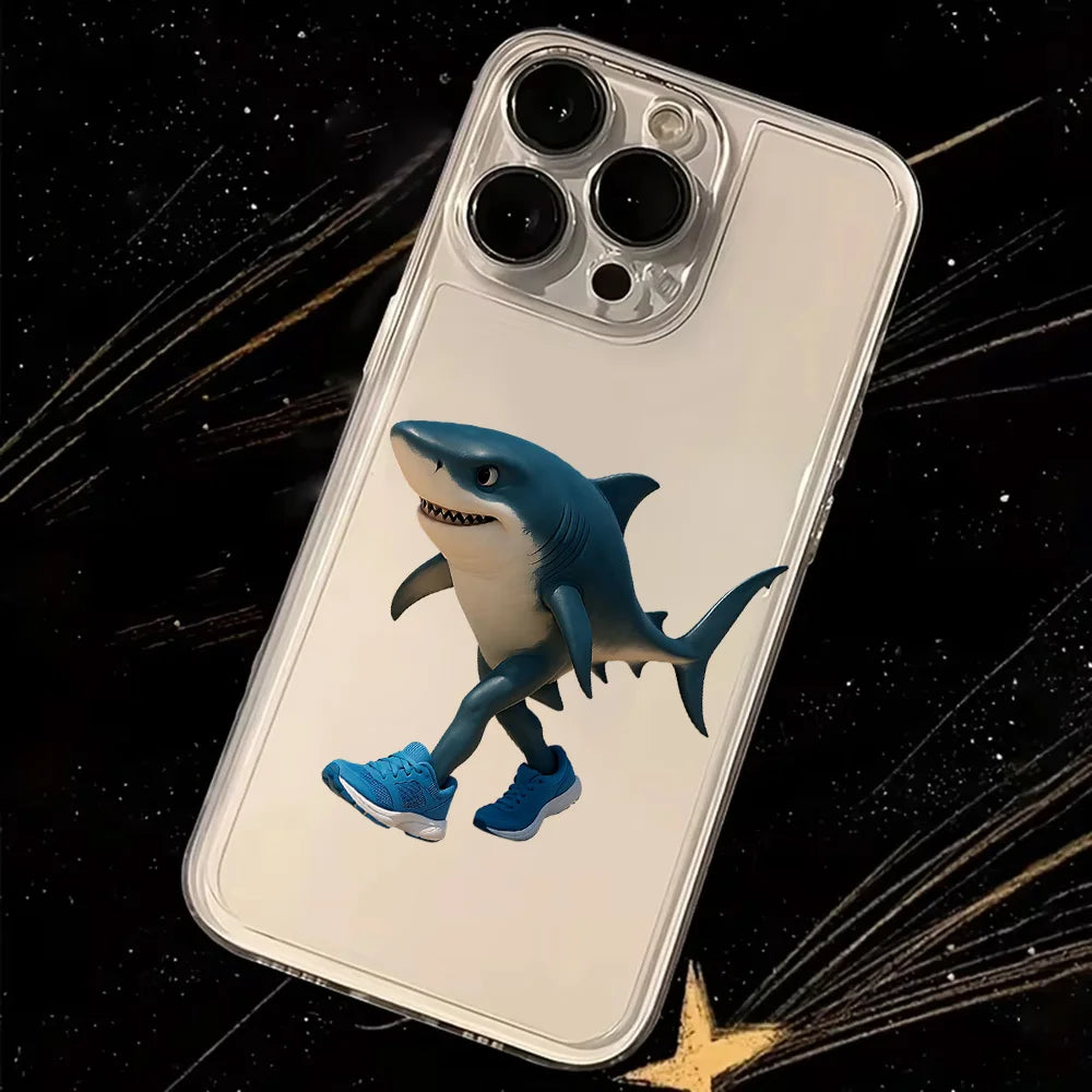 Funny Brainrot Phone Case – Shockproof Soft Cover for iPhone 17 / 16 / 15 Pro Max / Plus / Air / SE4 / 16E