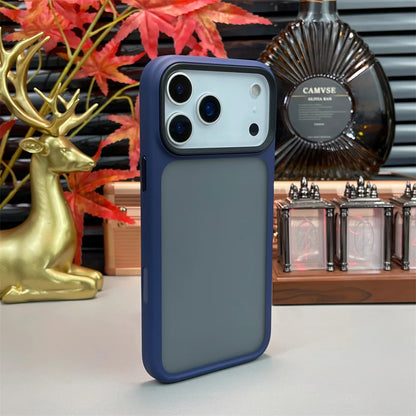 Luxury Transparent Matte TPU Case – Shockproof Clear Bumper for iPhone 17, 17 Air, 17 Pro & Pro Max