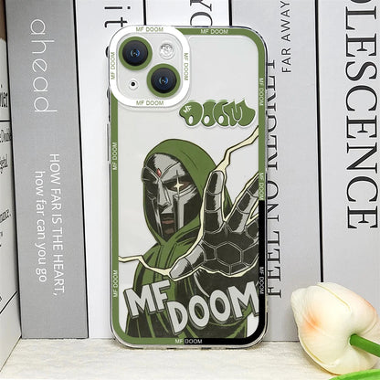 MF DOOM Hot Singer Phone Case – Shockproof Cover for iPhone 16 / 15 / 14 Pro Max / Mini / Plus / 16E