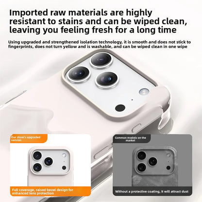 Liquid Silicone Soft Bumper Phone Case – For iPhone 17 Pro Max / 17 Air / 16 / 15 Pro Max